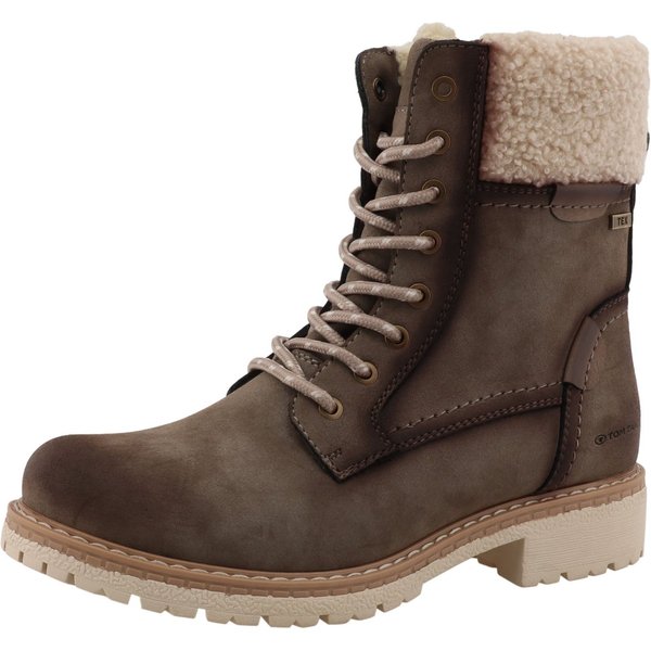 TOM TAILOR Winterboots Workerboots, Hiking Boot mit Blockabsatz