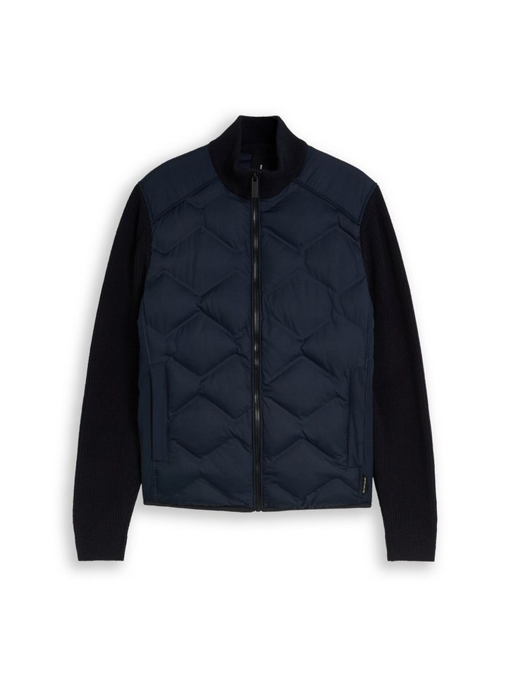 TOM TAILOR Winterjacke Jacken Hybrid Steppjacke mit Strick-Details – Bild 2 von 5