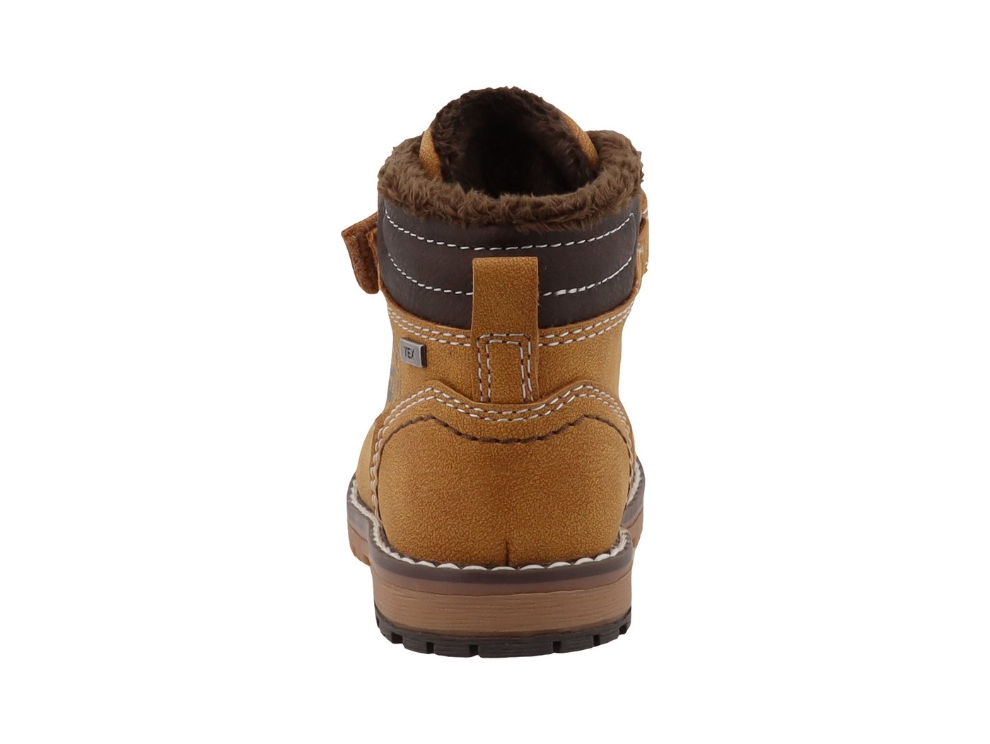 TOM TAILOR Winterstiefelette Klettboots, Schnürboots mit Kontrastbesatz – Bild 2 von 5