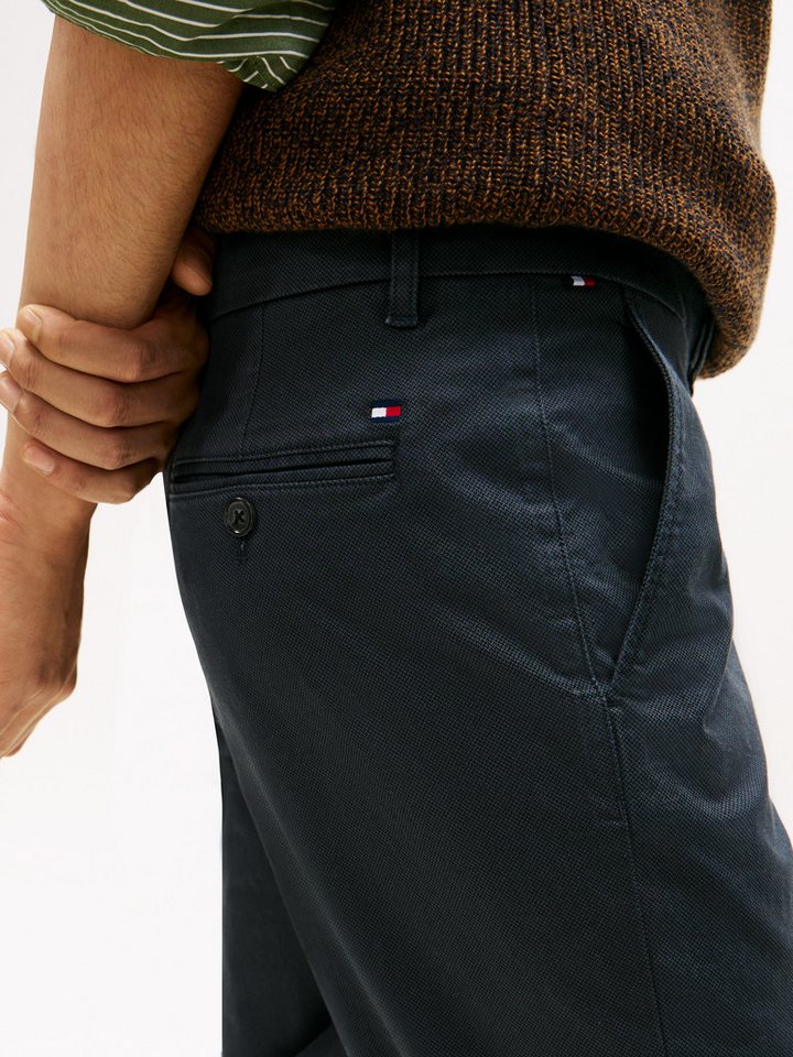 Tommy Hilfiger 5-Pocket-Hose BLEECKER PRINTED STRUCTURE slim fit, modisch, mit Struktur – Bild 3 von 5