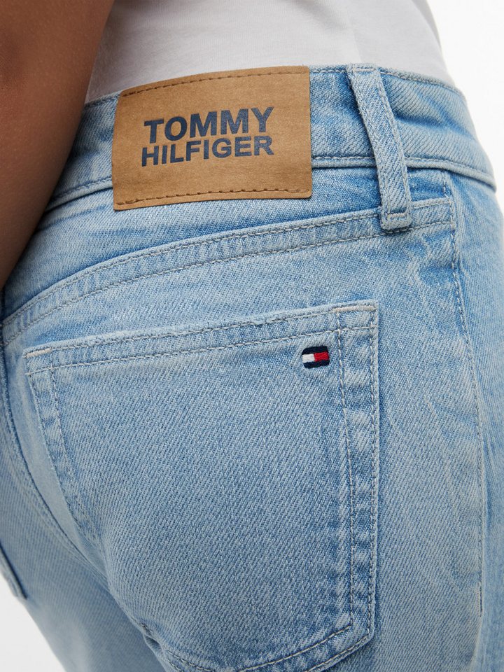 Tommy Hilfiger 5-Pocket-Jeans Flared Fit, aufgesetzte Taschen, Kinder bis 16 Jahre – Bild 3 von 5