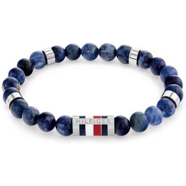 Tommy Hilfiger Armband BEADS, mit Sodalith oder Onyx - Emaille