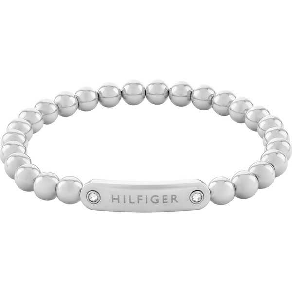 Tommy Hilfiger Armband METAL BEADS, mit Preciosa Crystal