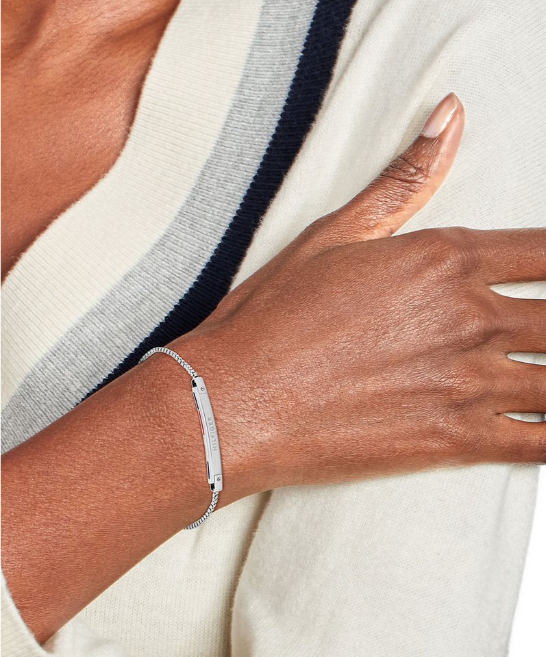 Tommy Hilfiger Armkette LINEAR, mit Emaille – Bild 2 von 2