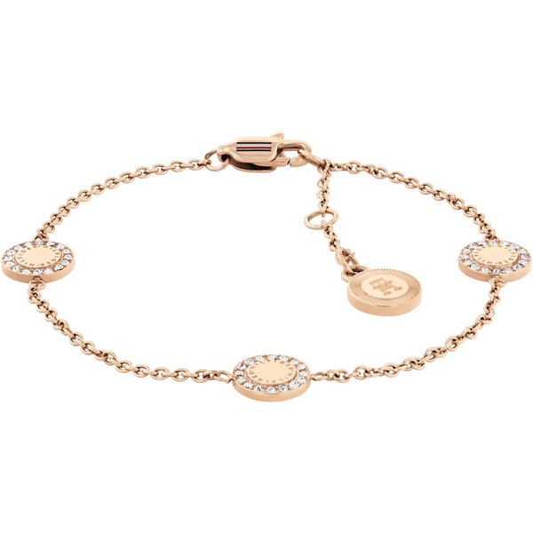 Tommy Hilfiger Armkette MINI CRYSTALS, mit Emaille - mit Glasstein