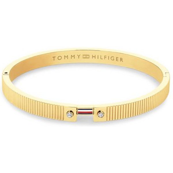 Tommy Hilfiger Armspange STRIPES, mit Glasstein - Emaille