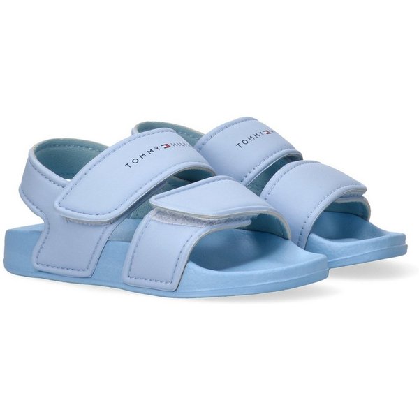 Tommy Hilfiger Badesandale Badeschuh, Wassersandale, Sommerschuh mit Klettverschlüssen