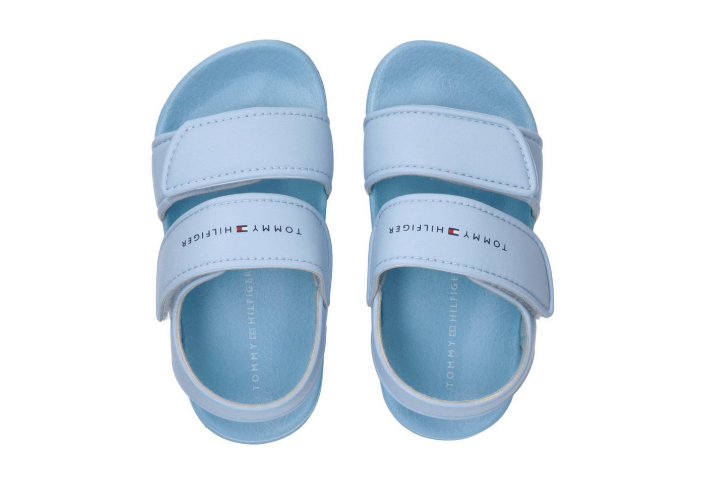 Tommy Hilfiger Badesandale Badeschuh, Wassersandale, Sommerschuh mit Klettverschlüssen – Bild 4 von 4