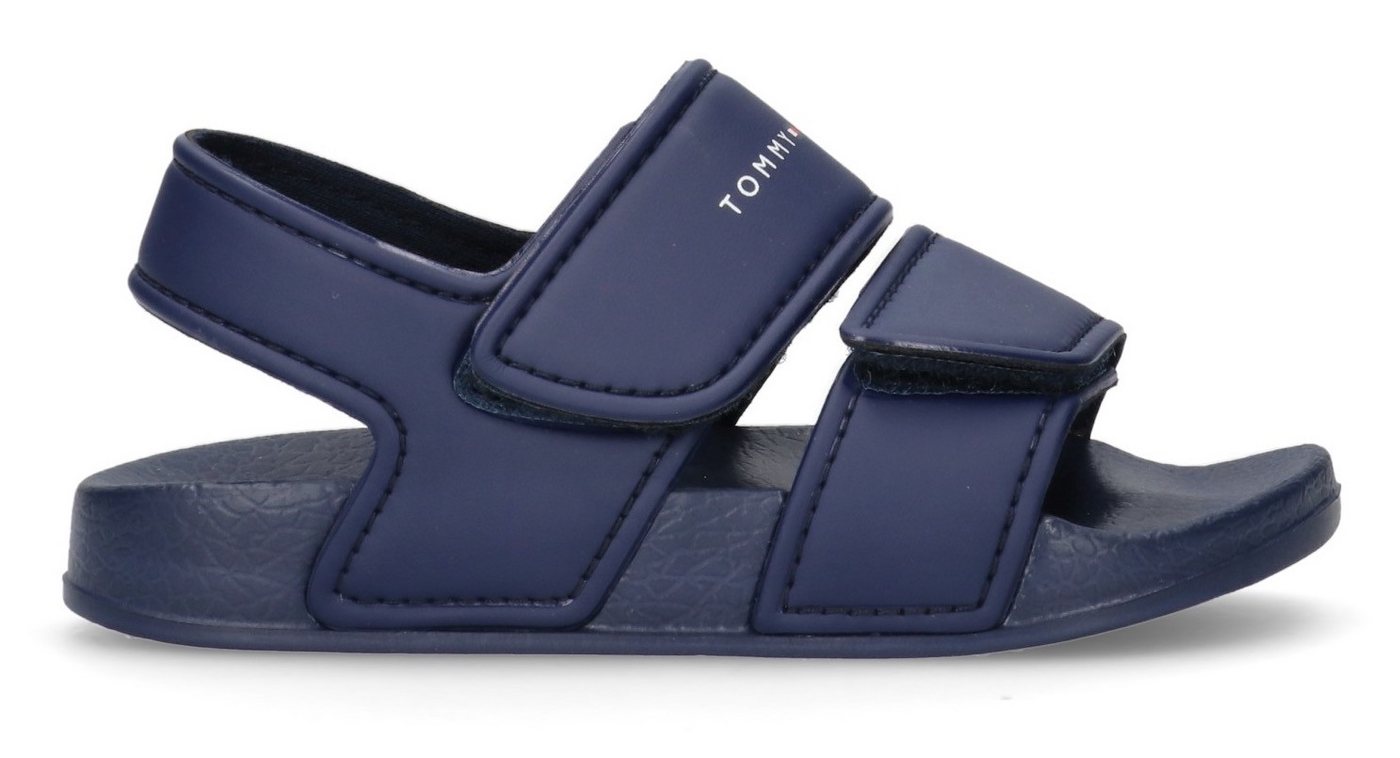 Tommy Hilfiger Badesandale Badeschuh, Wassersandale, Sommerschuh mit Klettverschlüssen – Bild 3 von 4