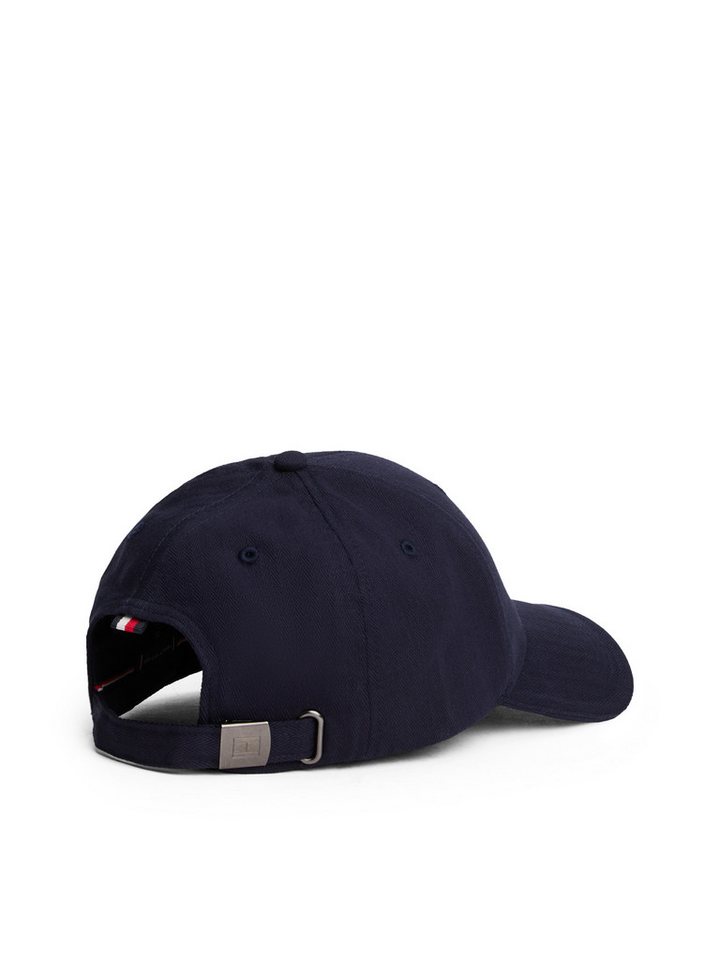 Tommy Hilfiger Baseball Cap COTTON PANEL CAP Größenverstellbar Harringbone Premium Quality 100% Baumwolle – Bild 3 von 4