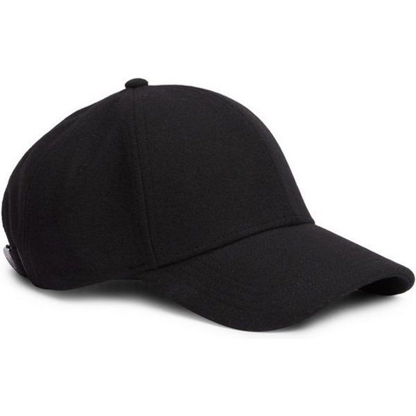 Tommy Hilfiger Baseball Cap TH 6 PANEL MELTON CAP aus Woll-Mix
