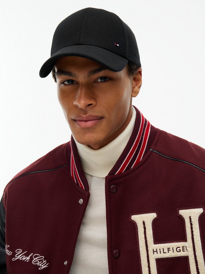 Tommy Hilfiger Baseball Cap TH 6 PANEL MELTON CAP aus Woll-Mix – Bild 2 von 4