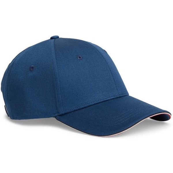Tommy Hilfiger Baseball Cap TH CORPORATE COTTON 6 PANEL CAP mit dezentem Logo-Pin über dem Schild