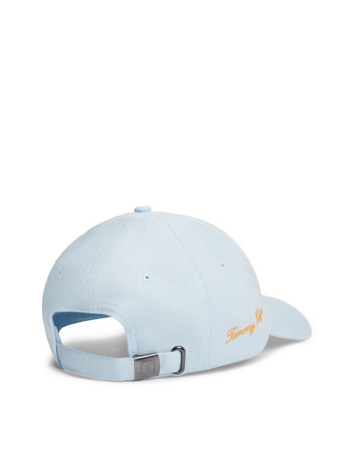 Tommy Hilfiger Baseball Cap TH SCRIPT SOFT 6 PANEL mit Logo-Stickerei, Umfang 58 cm – Bild 3 von 4