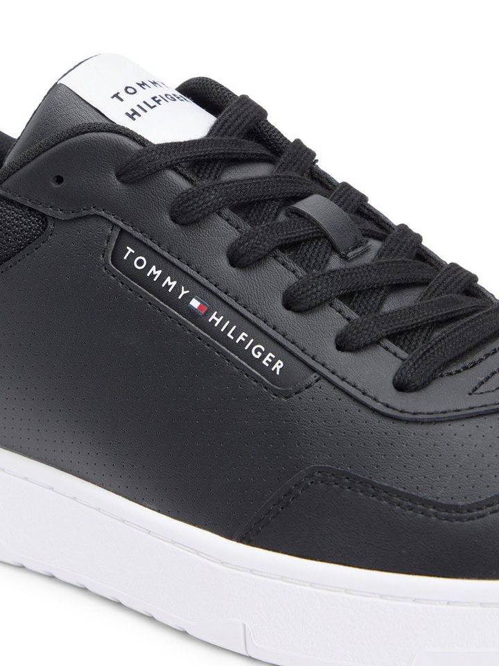 Tommy Hilfiger BASKET CORE LITE LTH Sneaker Freizeitschuh, Halbschuh, Schnürschuh mit Logo an der Schuhzuge – Bild 2 von 5