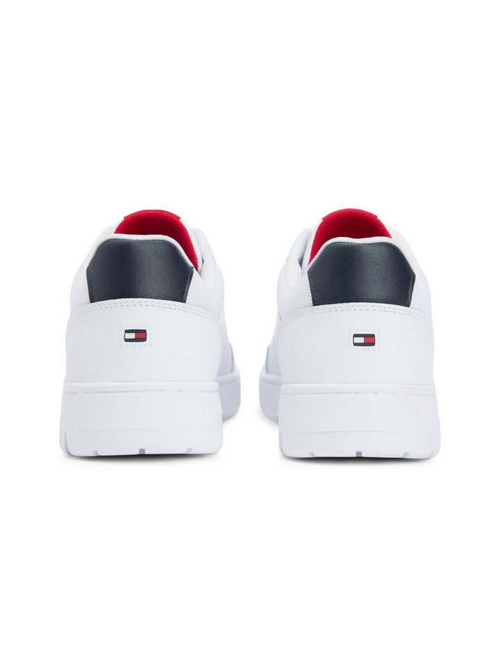 Tommy Hilfiger BASKET CORE LITE LTH Sneaker Freizeitschuh, Halbschuh, Schnürschuh mit Logo an der Schuhzuge – Bild 3 von 5
