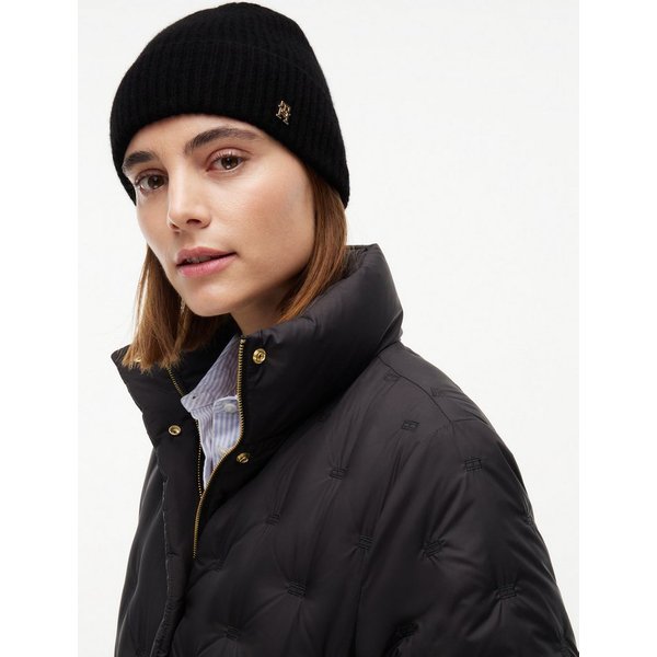Tommy Hilfiger Beanie CASHMERE BEANIE Regular fit mit Markenlogoemblem