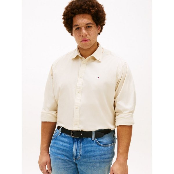 Tommy Hilfiger Big & Tall Langarmhemd BT-FLEX POPLIN SOLID Große Größen, regular fit