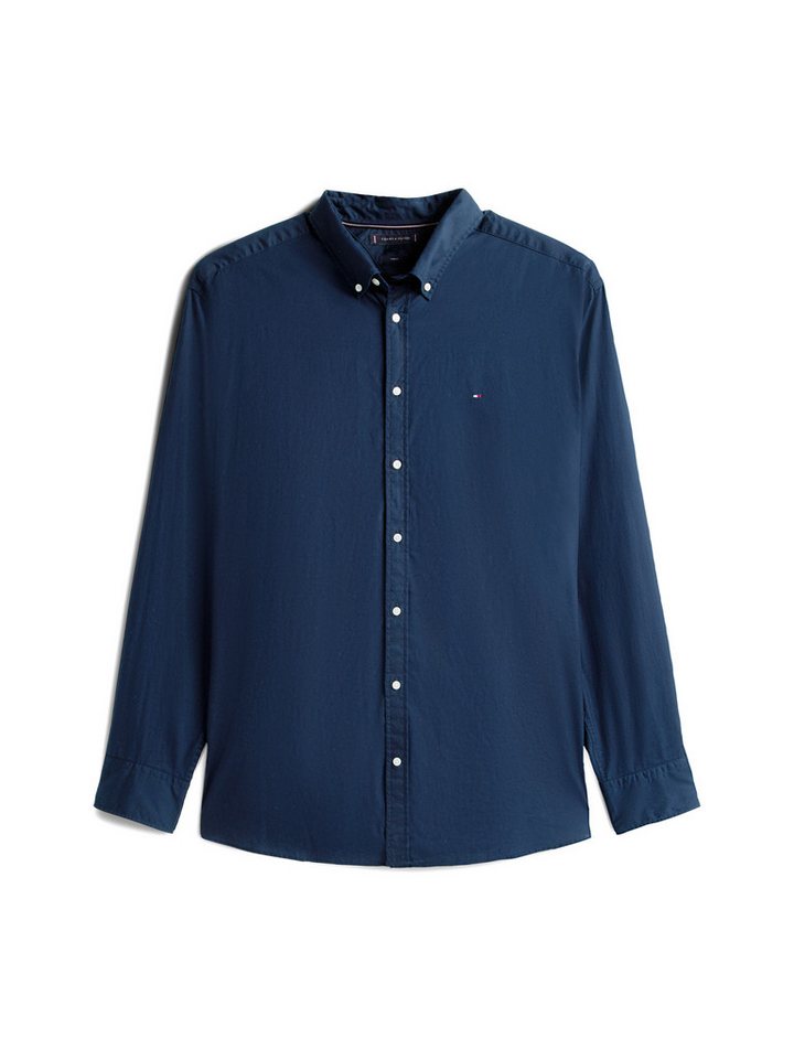 Tommy Hilfiger Big & Tall Langarmhemd BT-FLEX POPLIN SOLID Große Größen, regular fit – Bild 4 von 5
