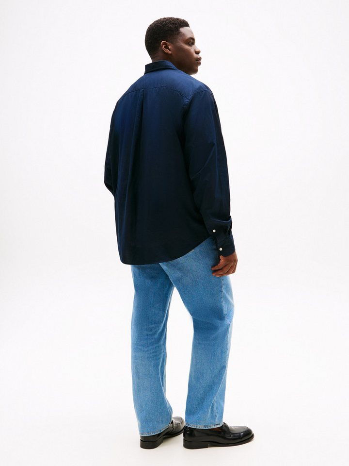 Tommy Hilfiger Big & Tall Langarmhemd BT-FLEX POPLIN SOLID Große Größen, regular fit – Bild 5 von 5