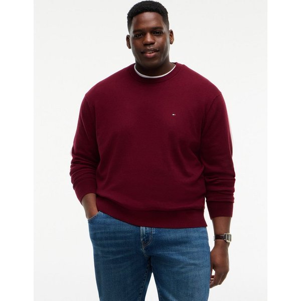 Tommy Hilfiger Big & Tall Rundhalspullover BT-PIMA ORG CTN CASHMERE CN-B