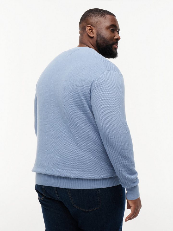 Tommy Hilfiger Big & Tall Rundhalspullover ESSENTIAL STRUCTURE CREW NECK Große Größen, regular fit – Bild 2 von 5