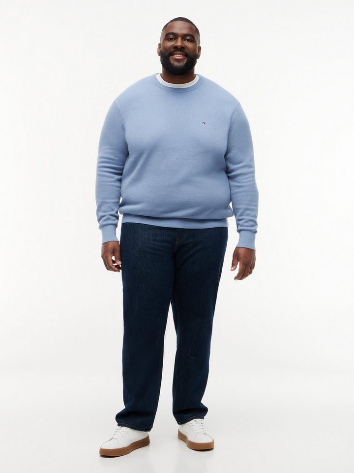 Tommy Hilfiger Big & Tall Rundhalspullover ESSENTIAL STRUCTURE CREW NECK Große Größen, regular fit – Bild 4 von 5
