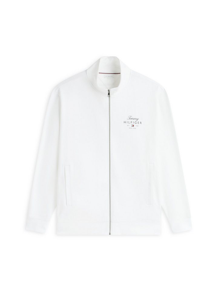Tommy Hilfiger Big & Tall Sweatjacke BT-SCRIPT STACK STAND COLLAR Große Größen – Bild 5 von 5