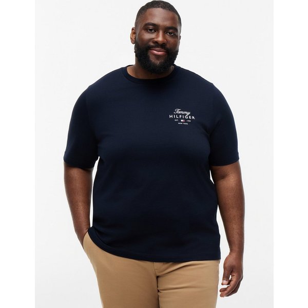 Tommy Hilfiger Big & Tall T-Shirt BT-SCRIPT STACK Große Größen, aus Jersey mit Logo