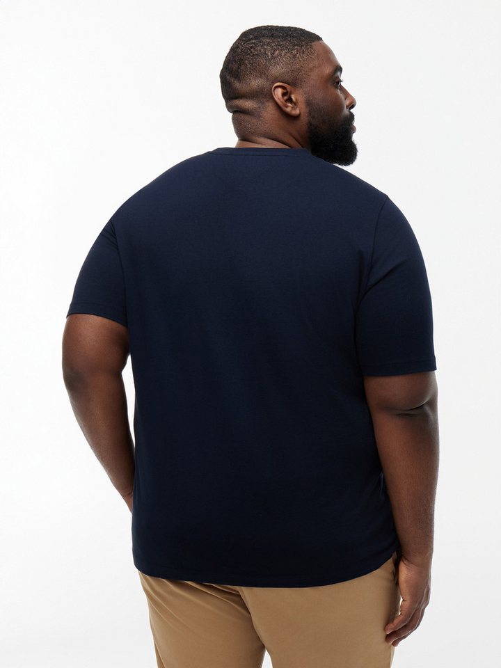 Tommy Hilfiger Big & Tall T-Shirt BT-SCRIPT STACK Große Größen, aus Jersey mit Logo – Bild 2 von 5