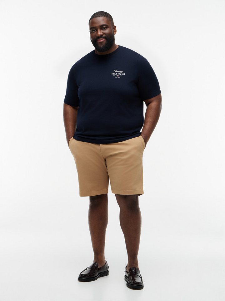 Tommy Hilfiger Big & Tall T-Shirt BT-SCRIPT STACK Große Größen, aus Jersey mit Logo – Bild 4 von 5