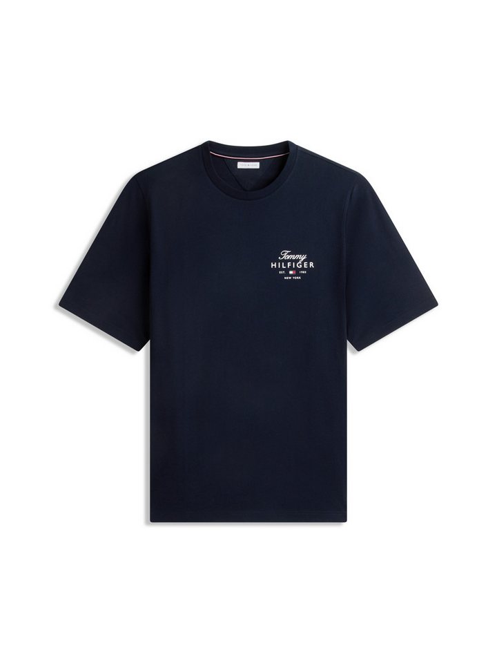 Tommy Hilfiger Big & Tall T-Shirt BT-SCRIPT STACK Große Größen, aus Jersey mit Logo – Bild 5 von 5
