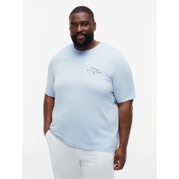 Tommy Hilfiger Big & Tall T-Shirt BT-SCRIPT STACK Große Größen, aus Jersey mit Logo