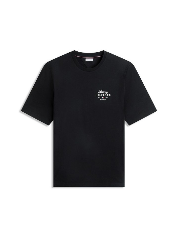 Tommy Hilfiger Big & Tall T-Shirt BT-SCRIPT STACK Große Größen, aus Jersey mit Logo – Bild 5 von 5