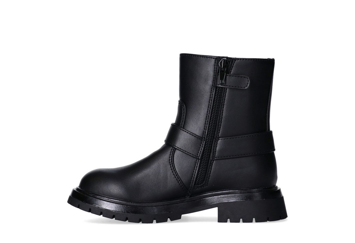 Tommy Hilfiger Bikerboots Biker Boots, Winterboots mit Blockabsatz – Bild 4 von 5