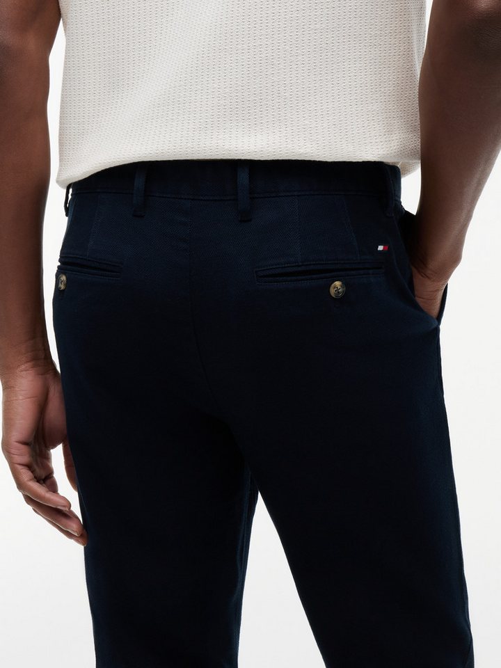 Tommy Hilfiger Chinohose DENTON OPEN STRUCTURE mit Struktur – Bild 3 von 5