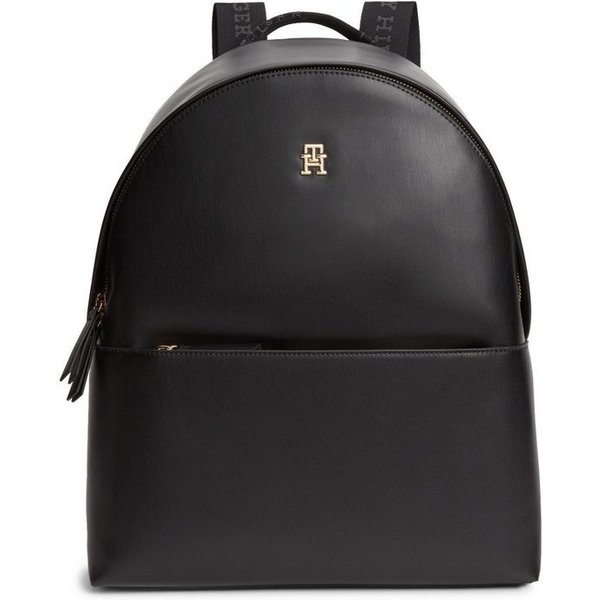 Tommy Hilfiger Cityrucksack IM LATAM LOGO BACKPACK, Damen Freizeitrucksack mit zusätzlichem Vordertaschenfach