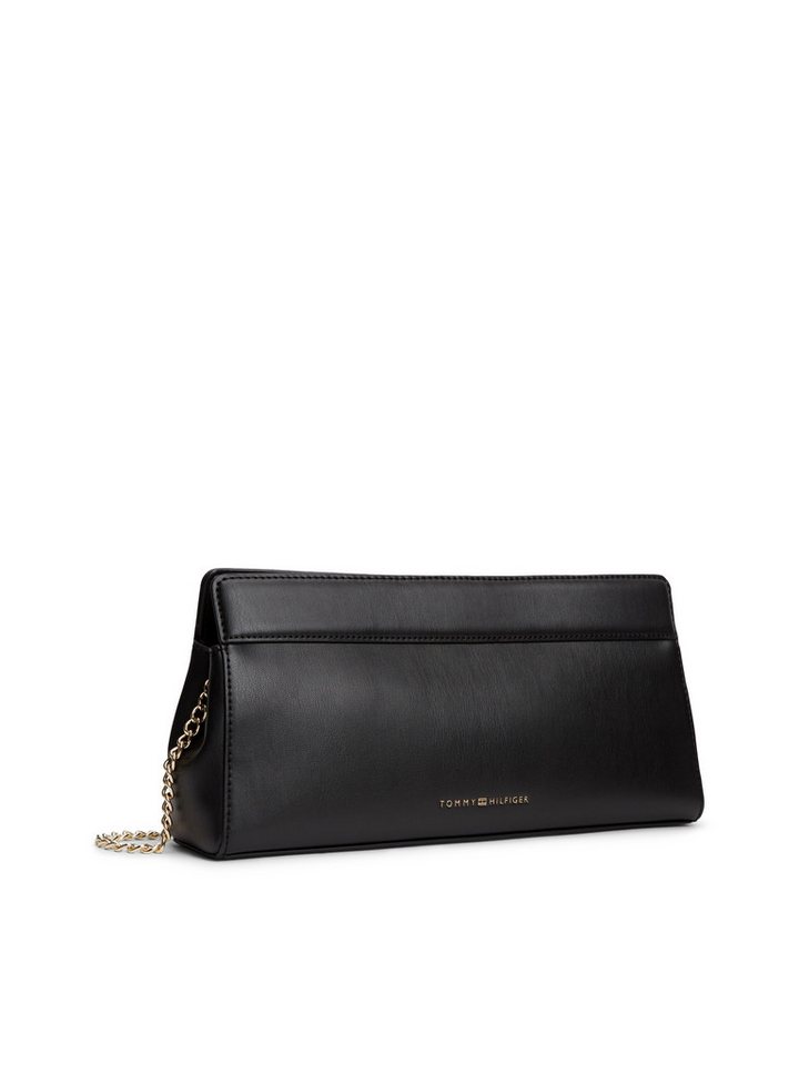Tommy Hilfiger Clutch TH MODERN CLUTCH, Damen Umhängetasche, Handtasche mit goldfarberem Umhängeriemen – Bild 3 von 5
