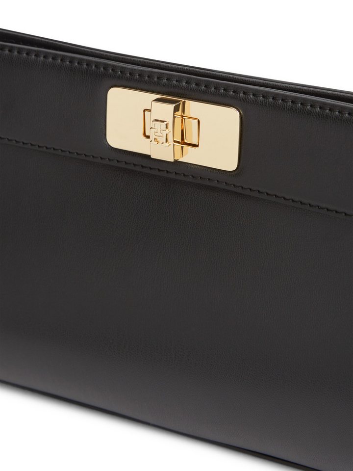 Tommy Hilfiger Clutch TH MODERN CLUTCH, Damen Umhängetasche, Handtasche mit goldfarberem Umhängeriemen – Bild 4 von 5