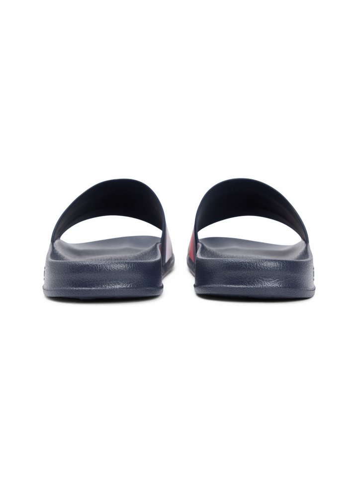 Tommy Hilfiger CORE HILFIGER FLAG POOL SLIDE Pantolette Strandschuh, Flats, Schlupfschuh in typischen Tommy Farben – Bild 3 von 5