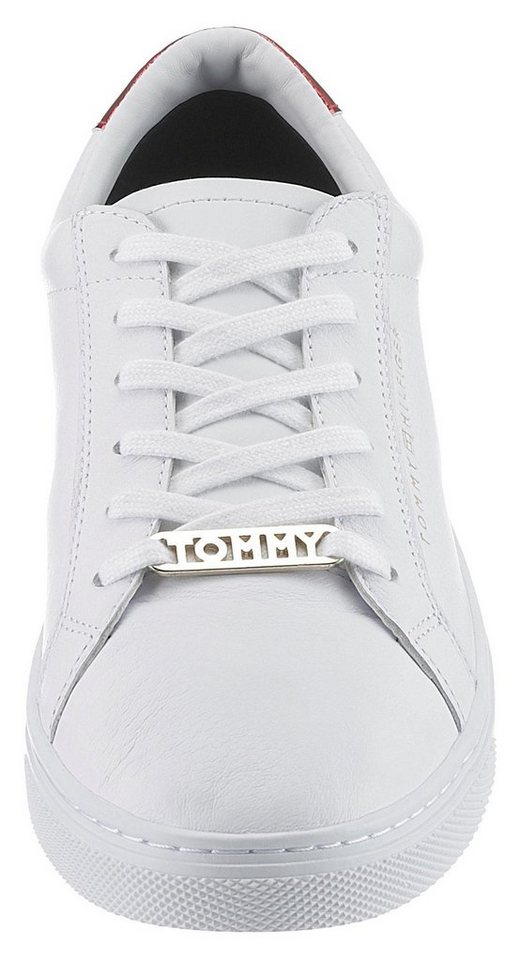 Tommy Hilfiger ESSENTIAL SNEAKER Sneaker, Freizeitschuh, Halbschuh, Schnürer, Kontrastbesatz an der Ferse – Bild 3 von 5