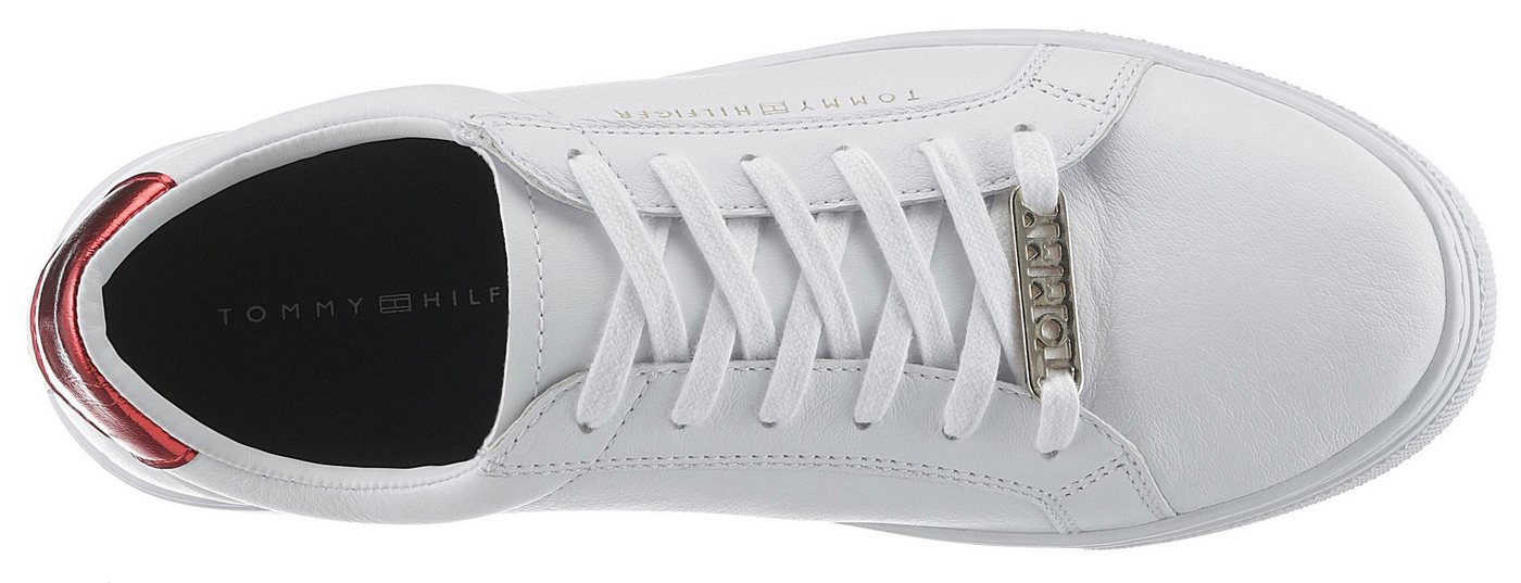 Tommy Hilfiger ESSENTIAL SNEAKER Sneaker, Freizeitschuh, Halbschuh, Schnürer, Kontrastbesatz an der Ferse – Bild 5 von 5