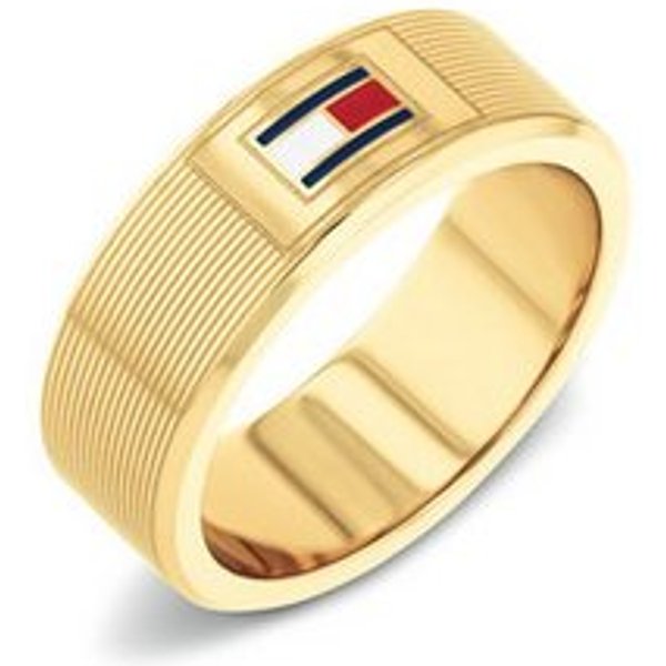 Tommy Hilfiger Fingerring H-LINK, Emaille