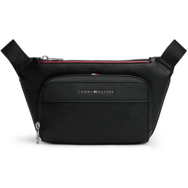 Tommy Hilfiger Gürteltasche TH CENTRAL BUMBAG, Unisex Bauchtasche, Crossbodybag mit zwei Fächern