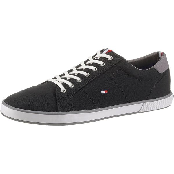 Tommy Hilfiger H2285ARLOW 1D Sneaker, Freizeitschuh, Halbschuh, Schnürer mit seitlicher Flaggen-Stickerei