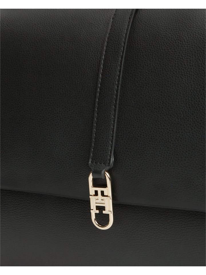 Tommy Hilfiger Handtasche TH LIBRE SATCHEL, Damen Schultertasche, Umhängetasche mit TH-Magnetverschluss – Bild 5 von 5