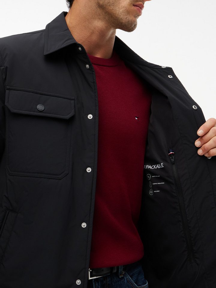 Tommy Hilfiger Hemdjacke PACKABLE Leichtgewichtig, verstaubar – Bild 2 von 5