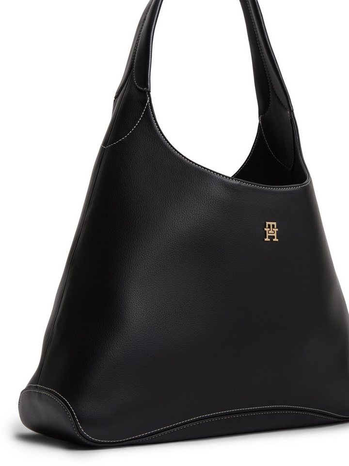 Tommy Hilfiger Hobo TH EVERYDAY HOBO, Damen Schultertasche, Umhängetasche mit TH-Logoemblem – Bild 4 von 4