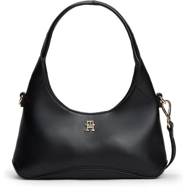 Tommy Hilfiger Hobo TH EVERYDAY MINI HOBO, Damen Minibag, Umhängetasche mit TH-Schmuckelement