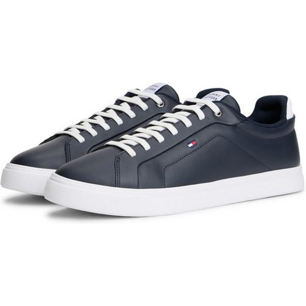 Tommy Hilfiger ICON COURT LIGHT ESS Sneaker, Freizeitschuh, Halbschuh, Schnürschuh, weich gepolsterter Schaftrand